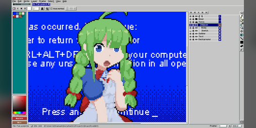 Cover image for Win95 Aseprite Theme