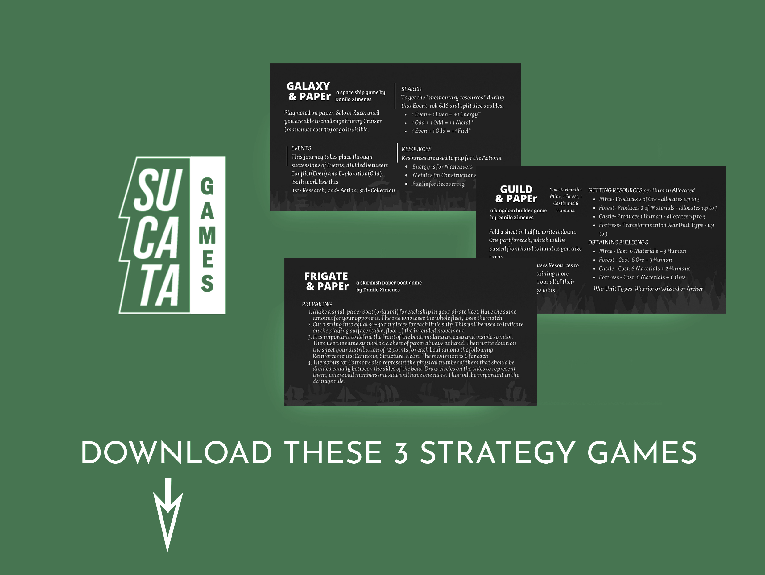Cover image for Games & Paper Series - Bundle