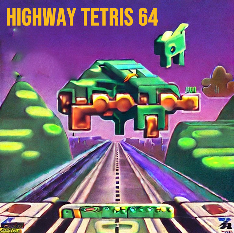 Highway Tetris 64 by erikmillergalow for Spring N64 Style Graphics Jam #2 -  