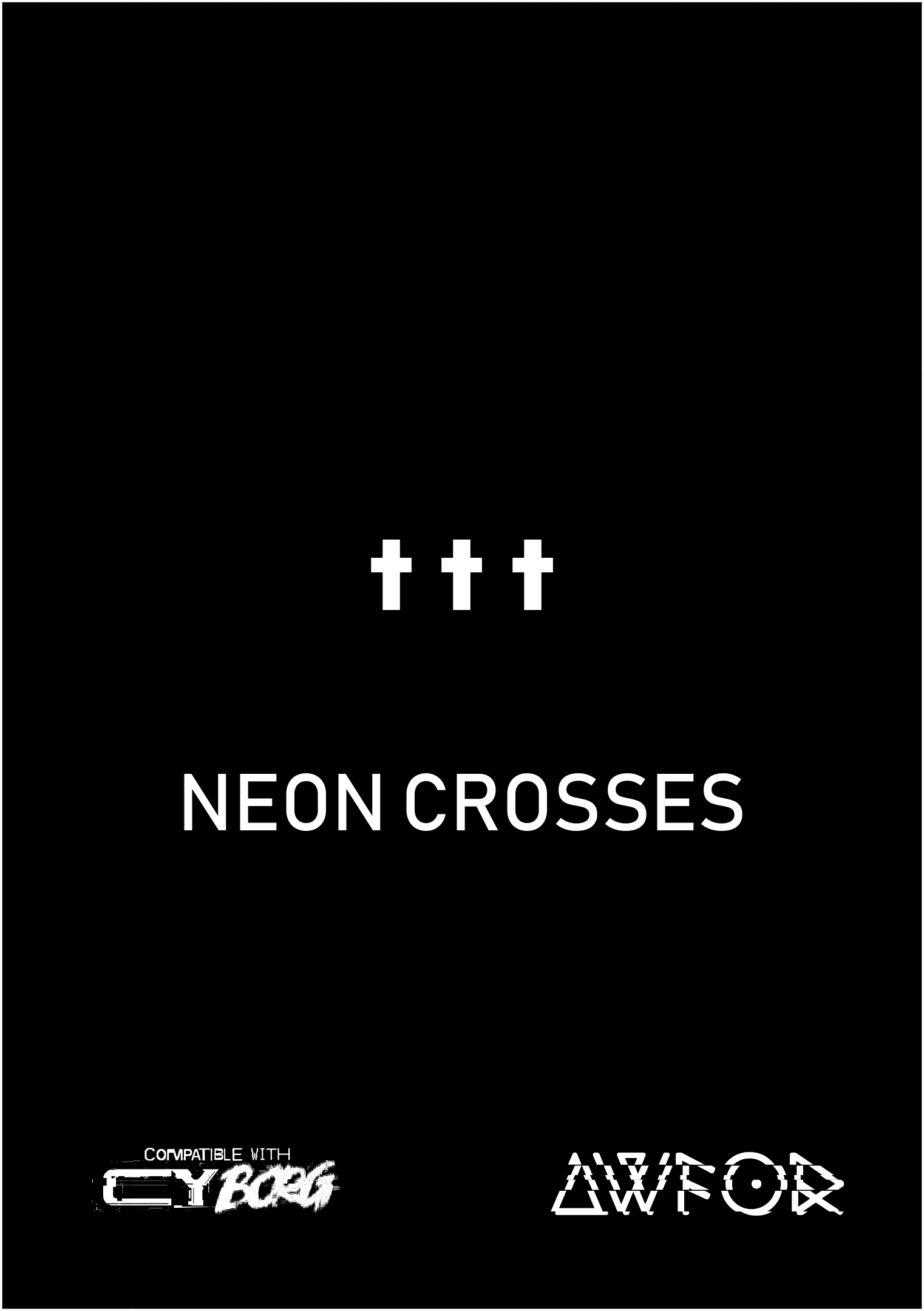 Cover image for NEON CROSSES - a CY_BORG rpg Adventure