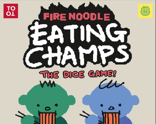 Fire Noodle Eating Champs: The Dice Game!   - Roll Dice! Add Toppings! Eat Noodles! 