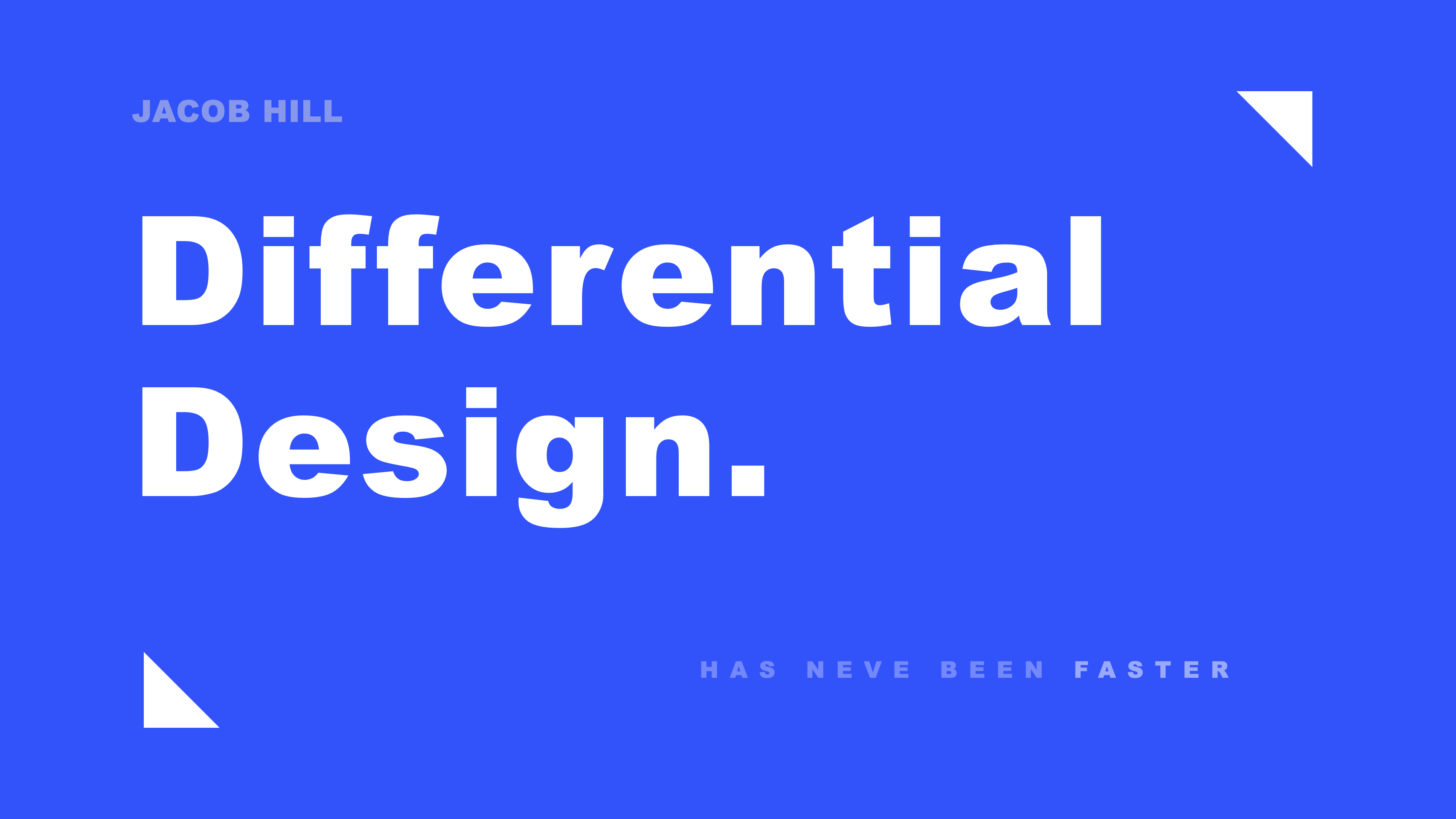 Differential Design