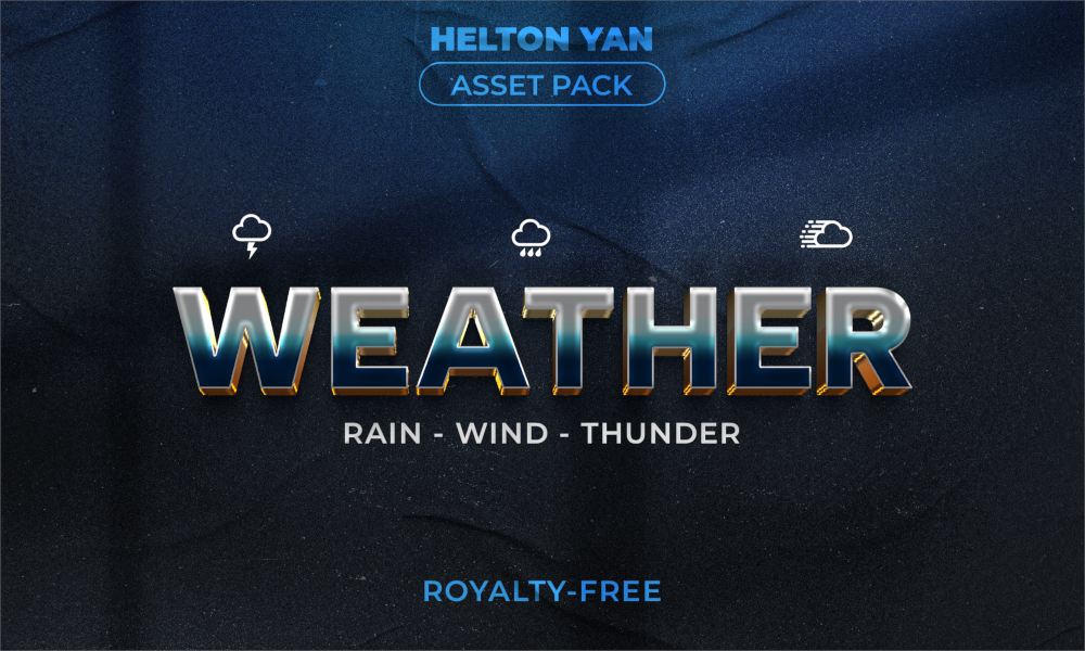FREE WEATHER SFX - Rain, Wind and Thunder