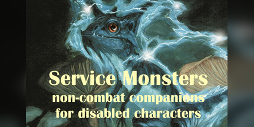 Cover image for service monsters (d&d 5e)