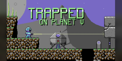 Cover image for Trapped on planet Psi