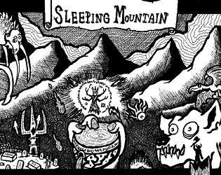 Sleeping Mountain One Page Dungeon  