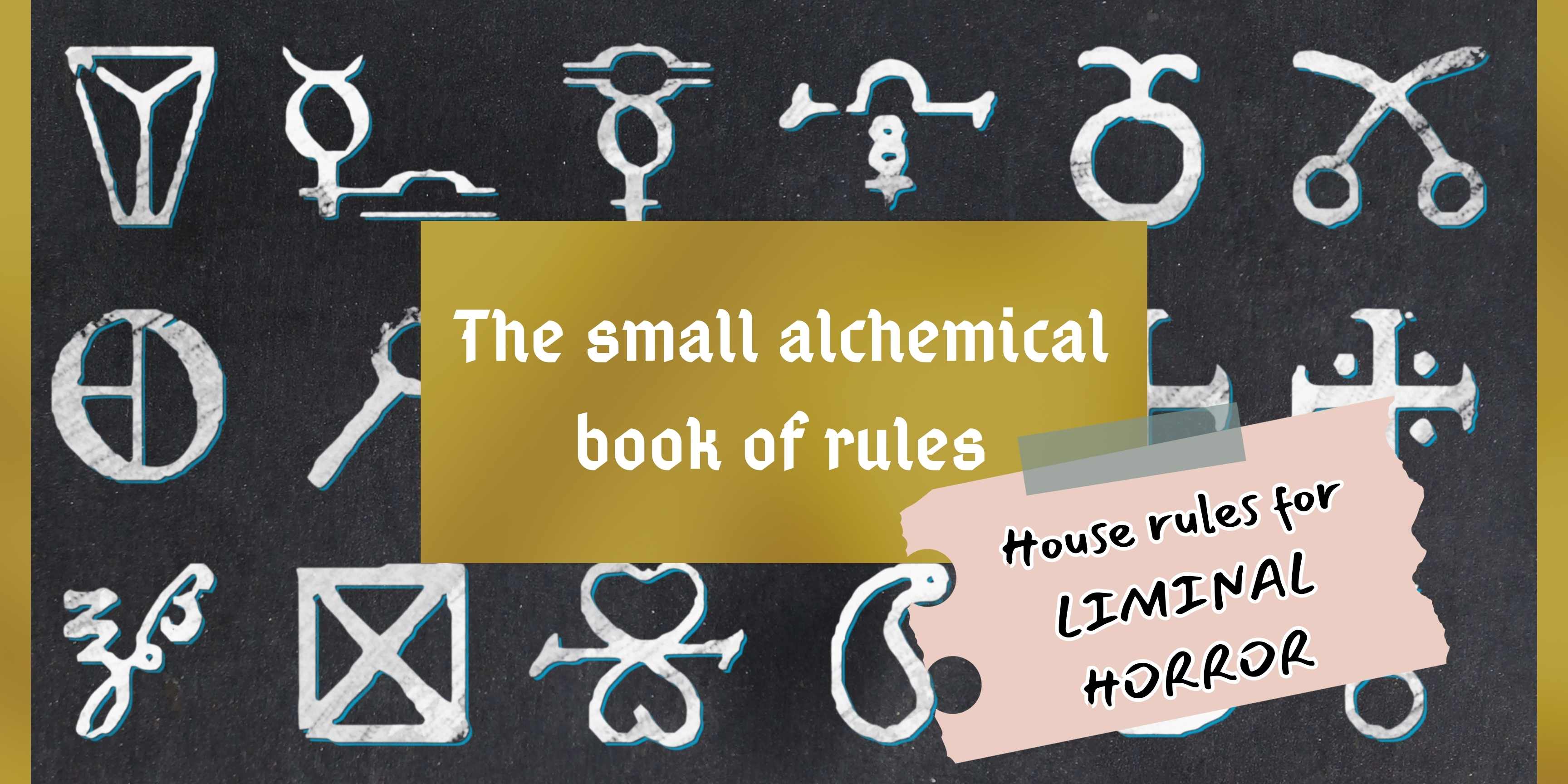 The small alchemical book of rules