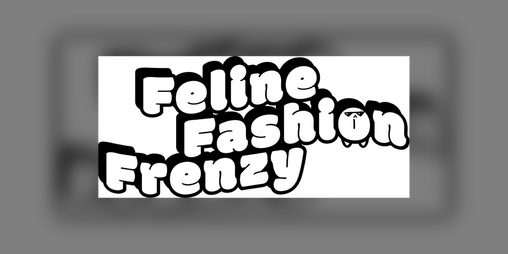 Cover image for Feline Fashion Frenzy