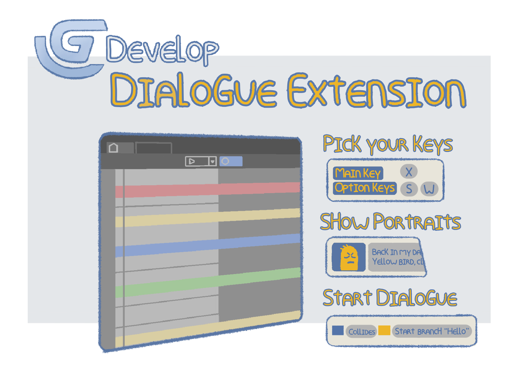 GDevelop Dialogue System Extension