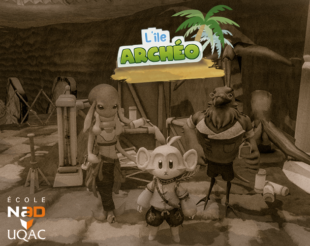 Cover image for L’île Archéo
