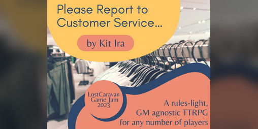 Cover image for Please Report to Customer Service…