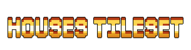 Houses tileset 16x16 top down