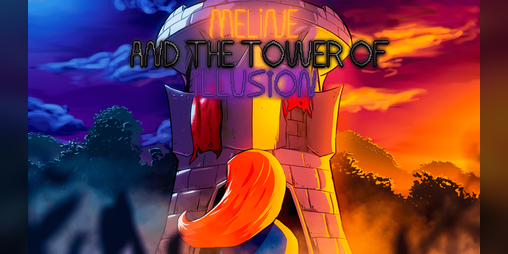 Cover image for Meline and the tower of illusion