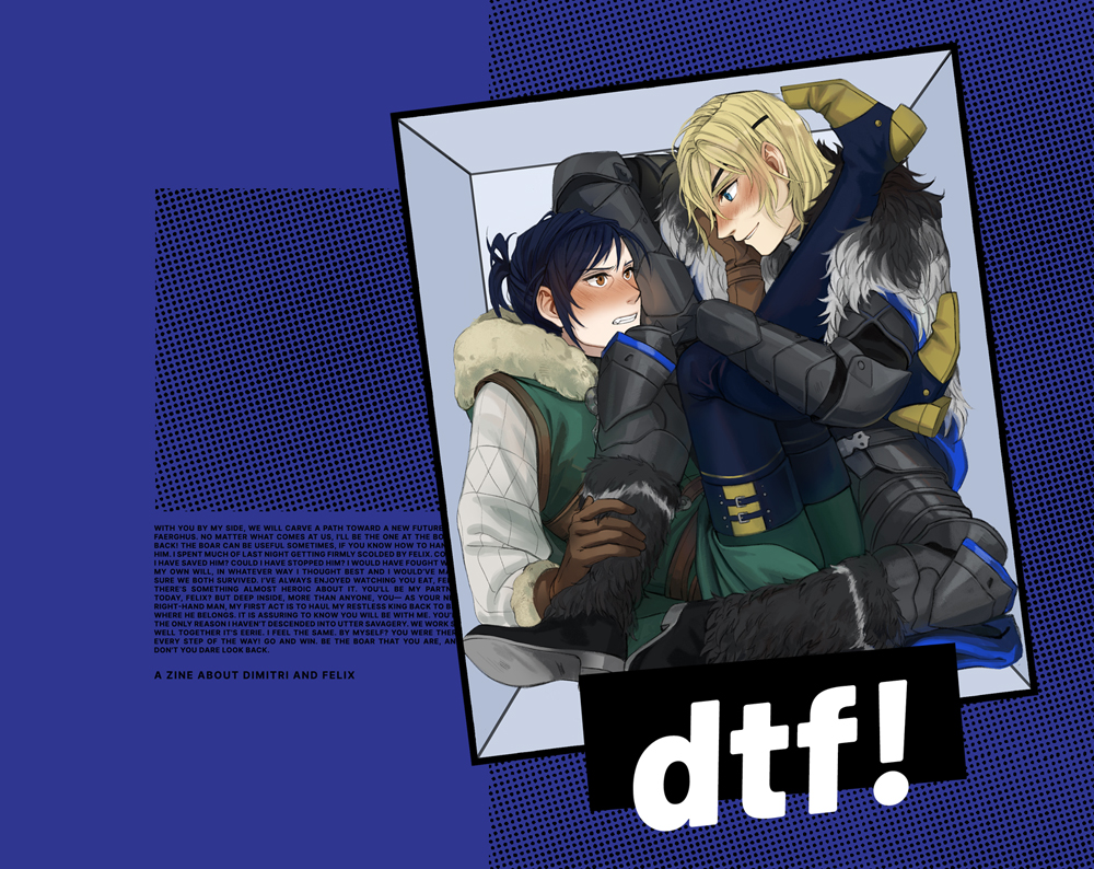 Cover image for dtf! a dimilix diy zine