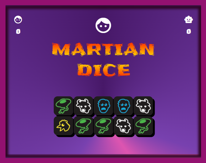 Martian Dice by Latefall