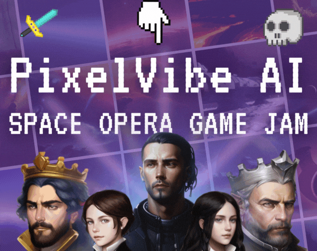 PixelVibe AI Space Opera Game Jam