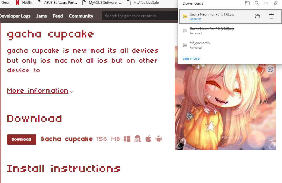 Post by vanilla.cupcake in Gacha Cute Android comments 