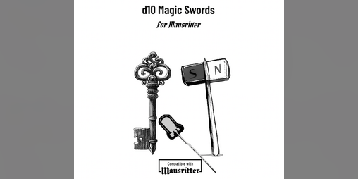 Cover image for Mausritter - d10 magic swords
