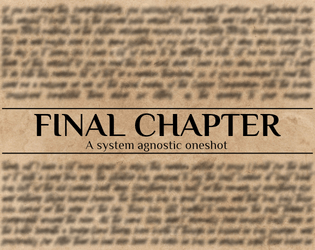 Final Chapter  