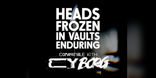Cover image for Heads Frozen in Vaults Enduring | CY_BORG