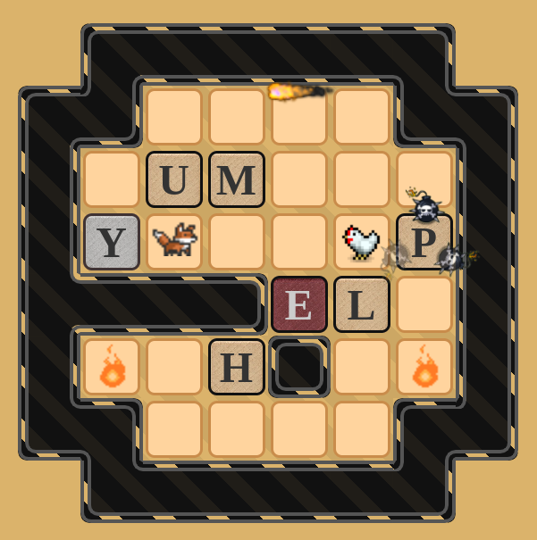 Crossword Chicken by elgrandiablo