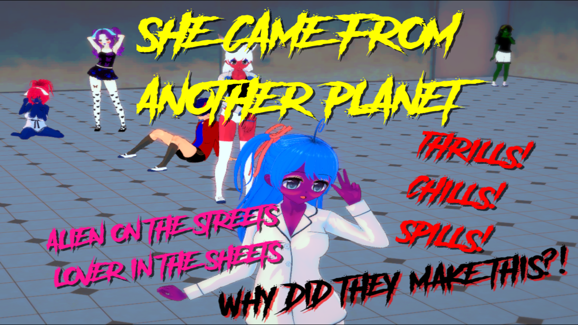 Cover image for SHE CAME FROM ANOTHER PLANET
