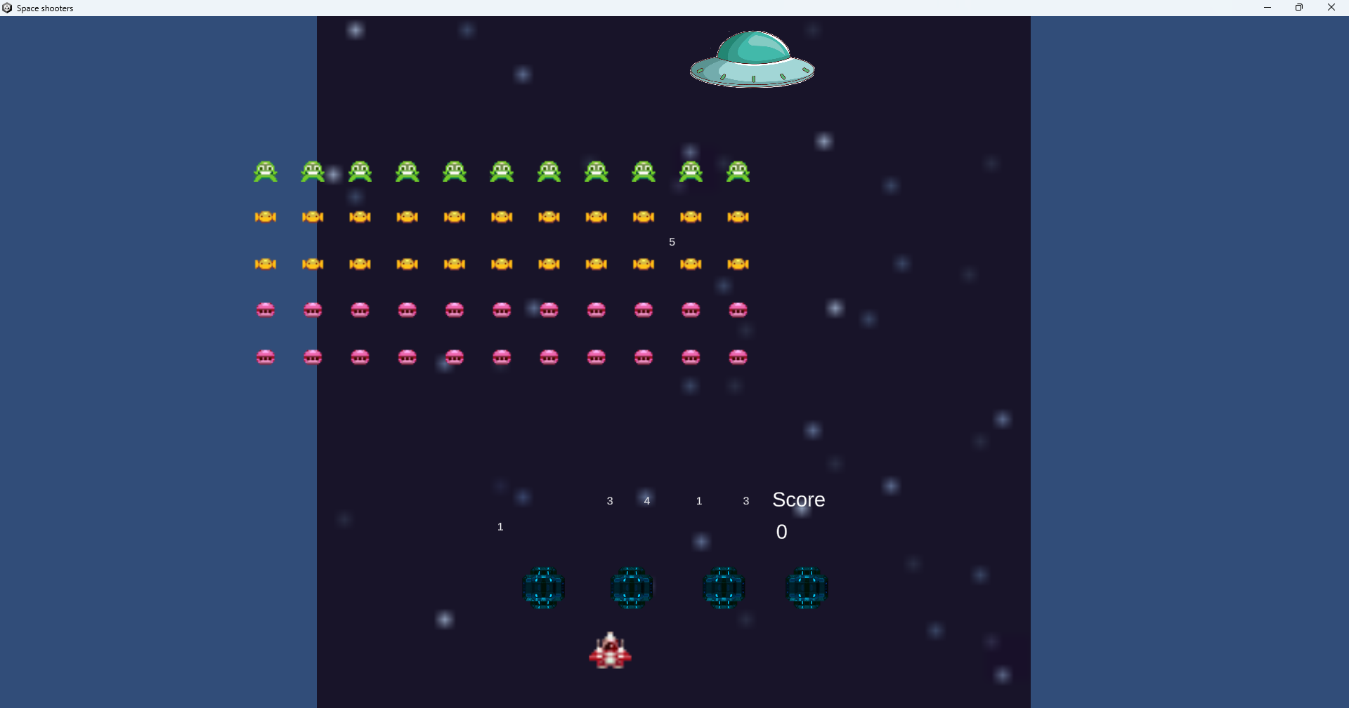 SPACEINVADERS by monleonar