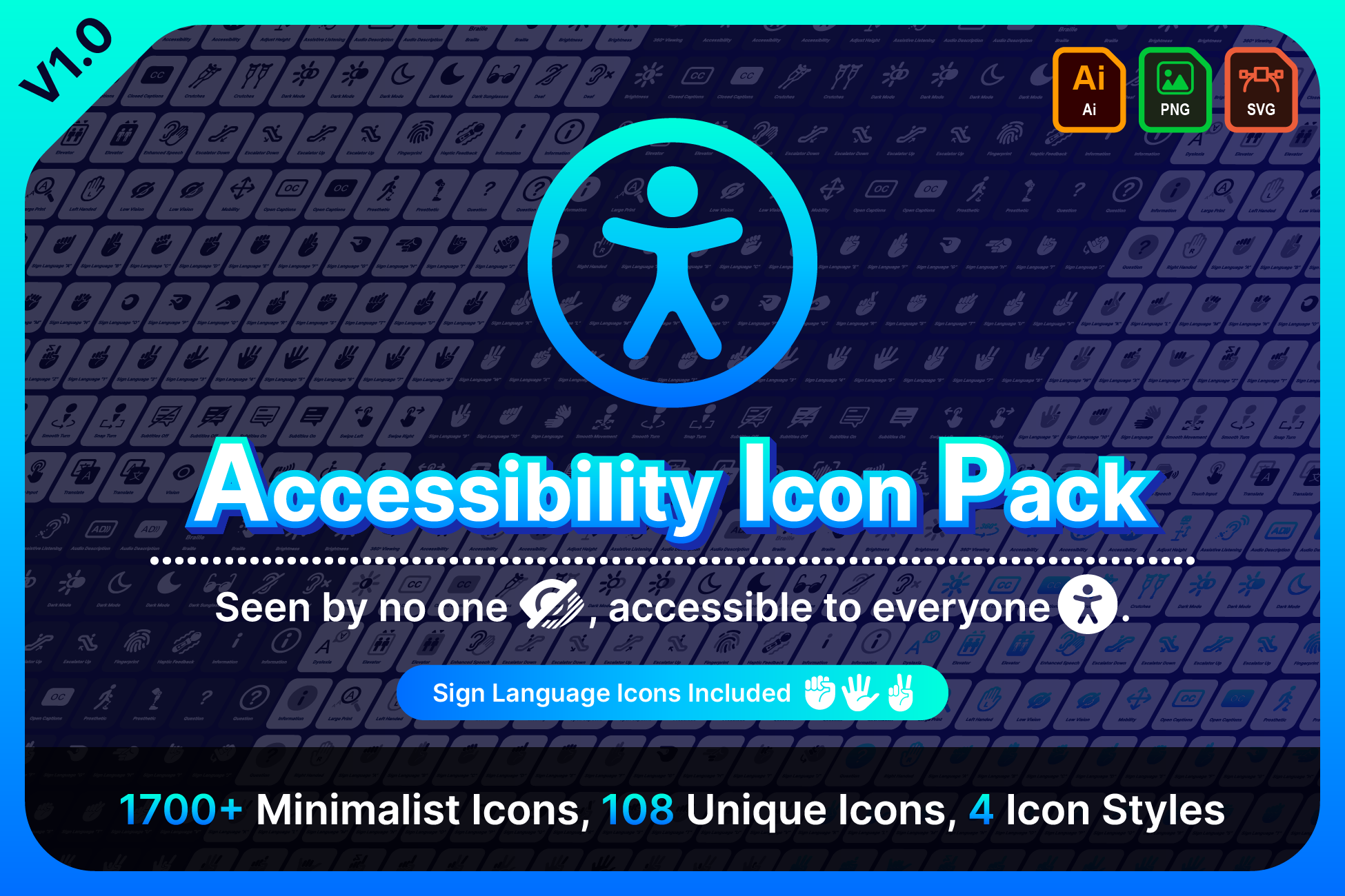 Accessibility Icon Pack | 1700+ Accessibility Icons