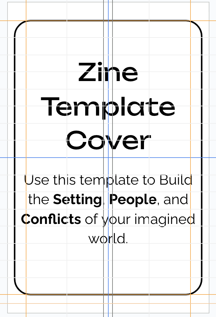 Bigger and Freeer Google Slides Adventure Zine Template by DanFawcett