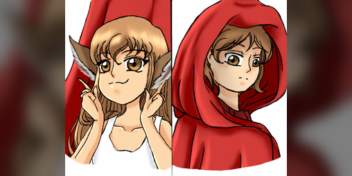 Cover image for Red Riding Hood and the Little Bad Wolf