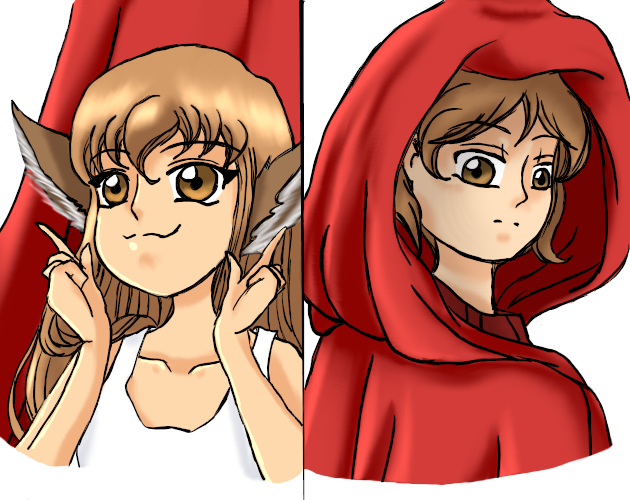 Red Riding Hood and the Little Bad Wolf