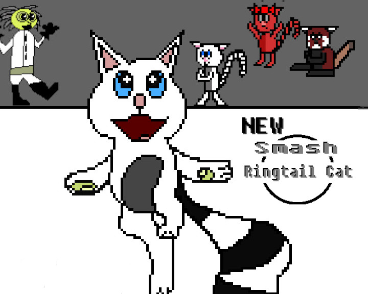 Cover image for NEW Smash Ringtail Cat