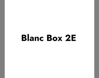 Blanc Box 2E  