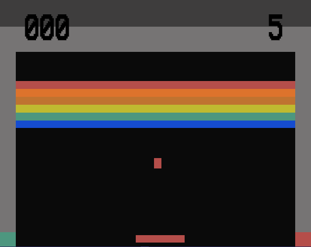 Breakout (Atari 2600 Clone)