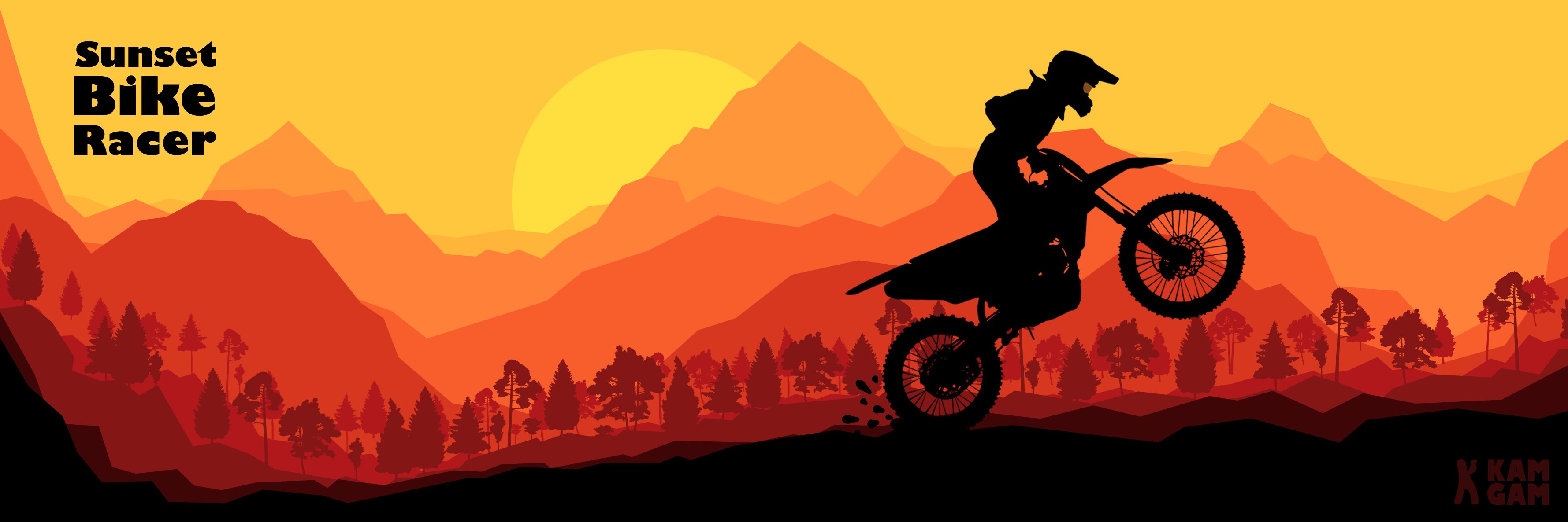 Sunset Bike Racing - Motocross instal the new version for android