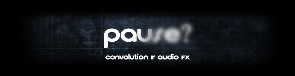 Convolution IR Pause Menu