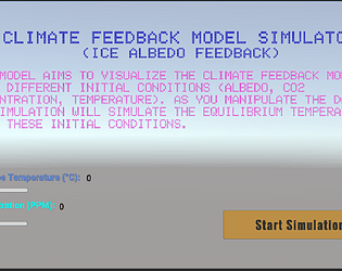 Climate Feedback Model