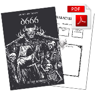 D666, a dungeon building solo RPG