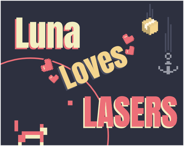 Cover image for Luna Loves Lasers