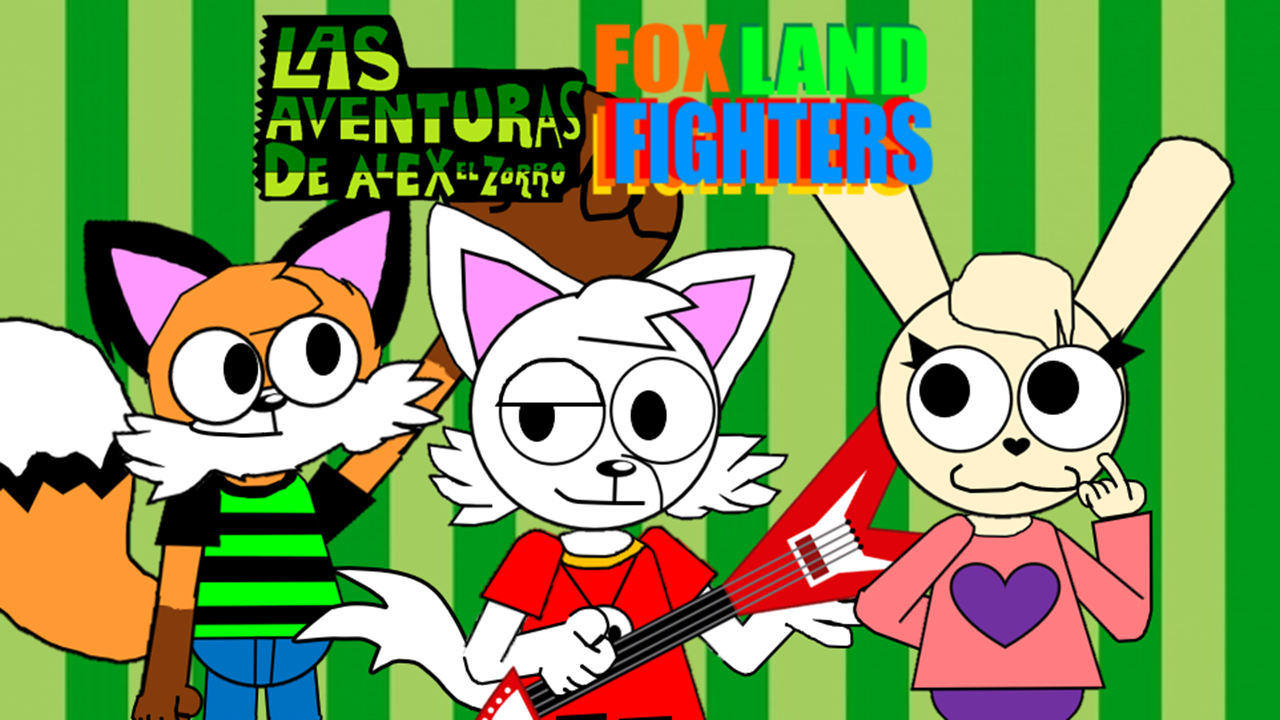 Las Aventuras De Alex el zorro FOX LAND FIGHTERS