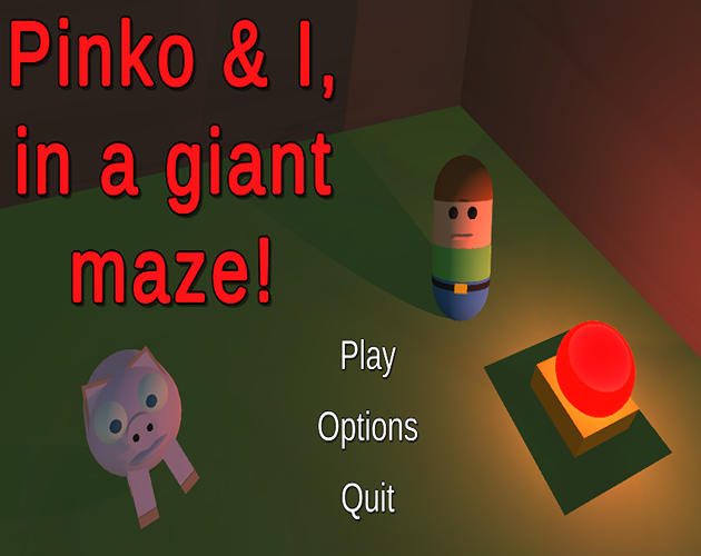 Cover image for Pinko and I, in a Giant Maze!