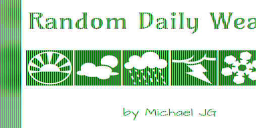 Cover image for Random Daily Weather (MOSAIC Strict compatible)