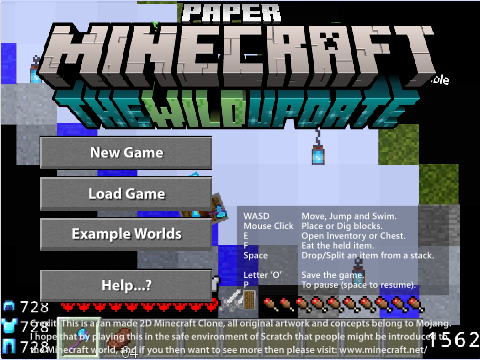 Paper Minecraft - Minecraft Games ⛏️