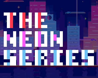 UI Pixel Asset Pack - The Neon Series