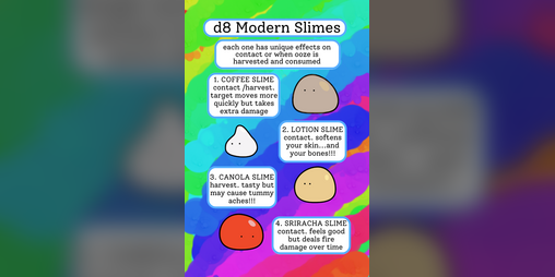 Cover image for d8 Modern Slimes