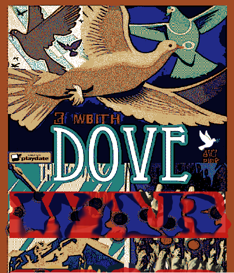 Dove & War Playdate Visual Novel