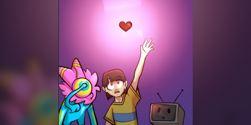 Cover image for Fallen Down: An Undertale/Deltarune Tabletop Roleplaying Game