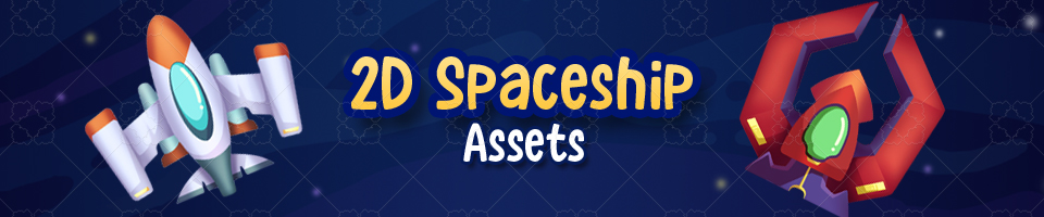 2D Spaceship Assets