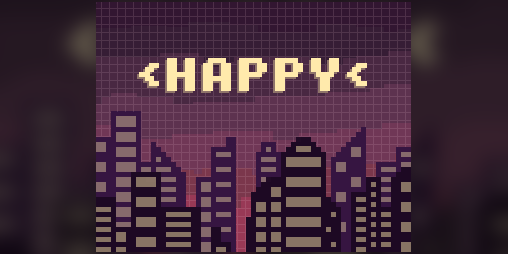Cover image for <Happy<
