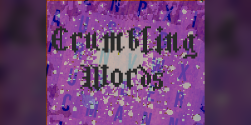 Cover image for Crumbling Words